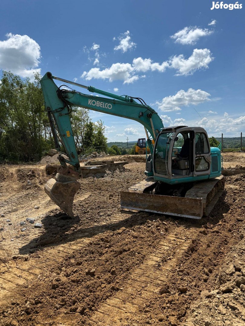Kobelco SK-135 Lánctalpas kotró -tolólap