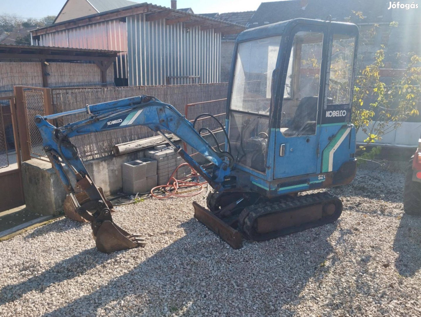 Kobelco markoló - minikotró eladó