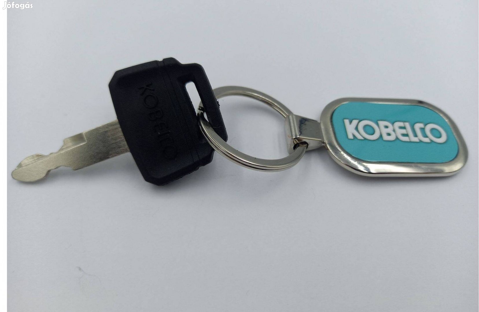 Kobelco munkagép kulcs (műanyag Kobelco felirattal fej rész illetve fu