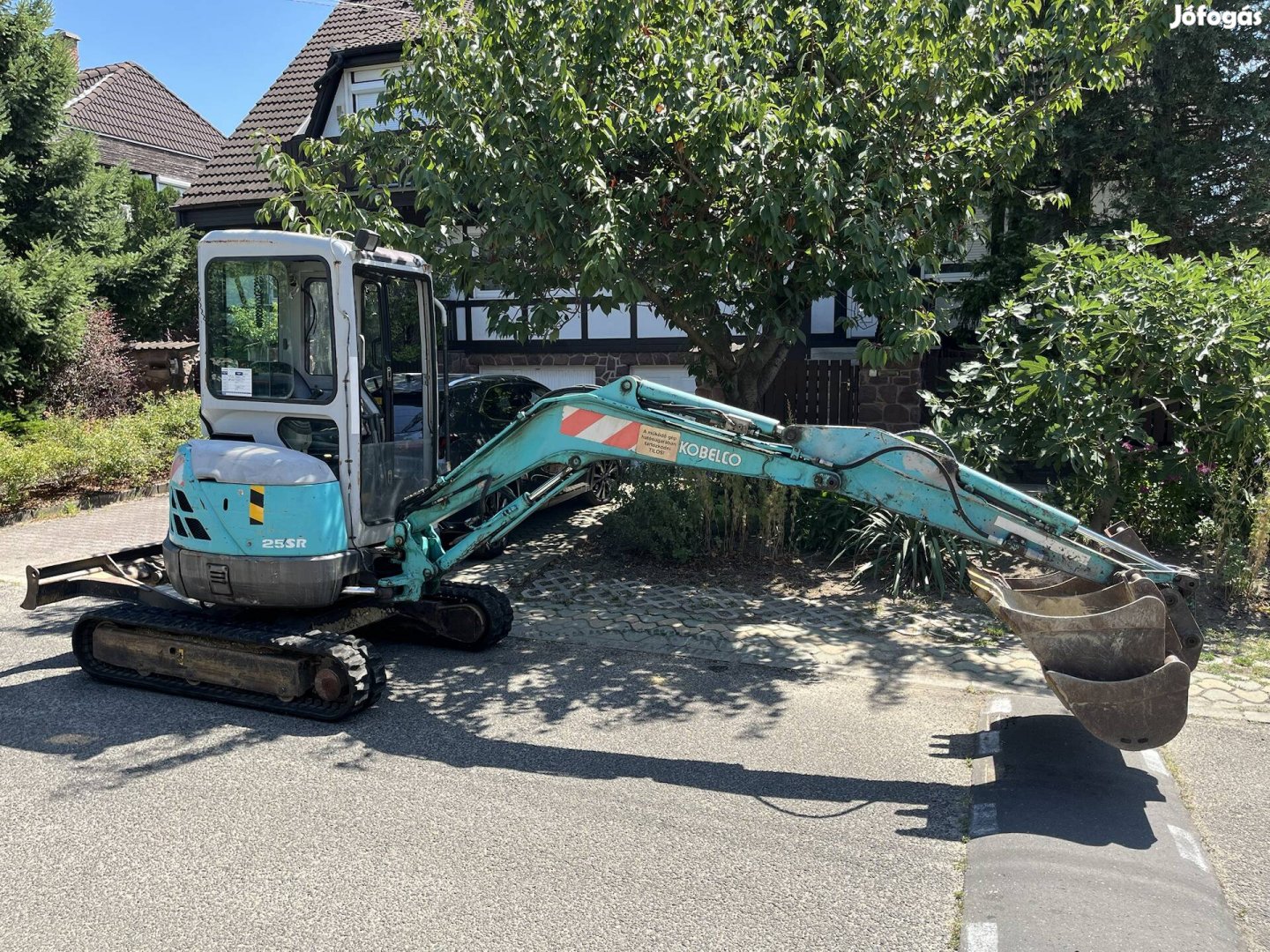 Kobelco sk25 sr minikotró