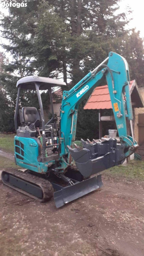 Kobelco yanmar kubota bobcat árokásó minikotró kotro markolo rakodo