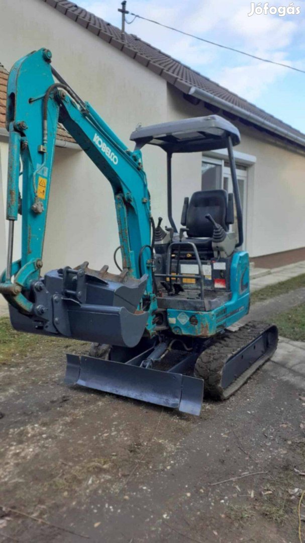 Kobelco yanmar kubota bobcat árokásó minikotró markoló elado