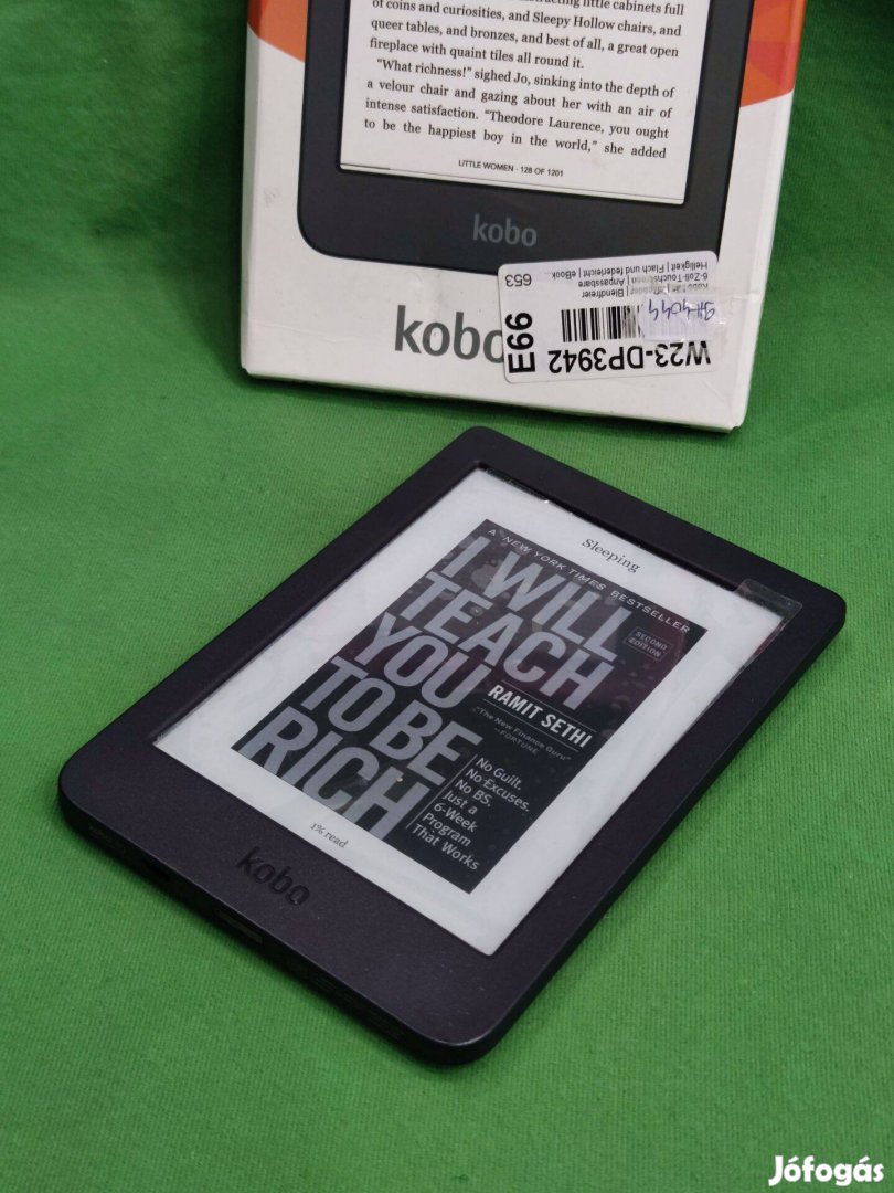 Kobo Nia 8GB 6" Wifi E-book, E-könyv olvasó