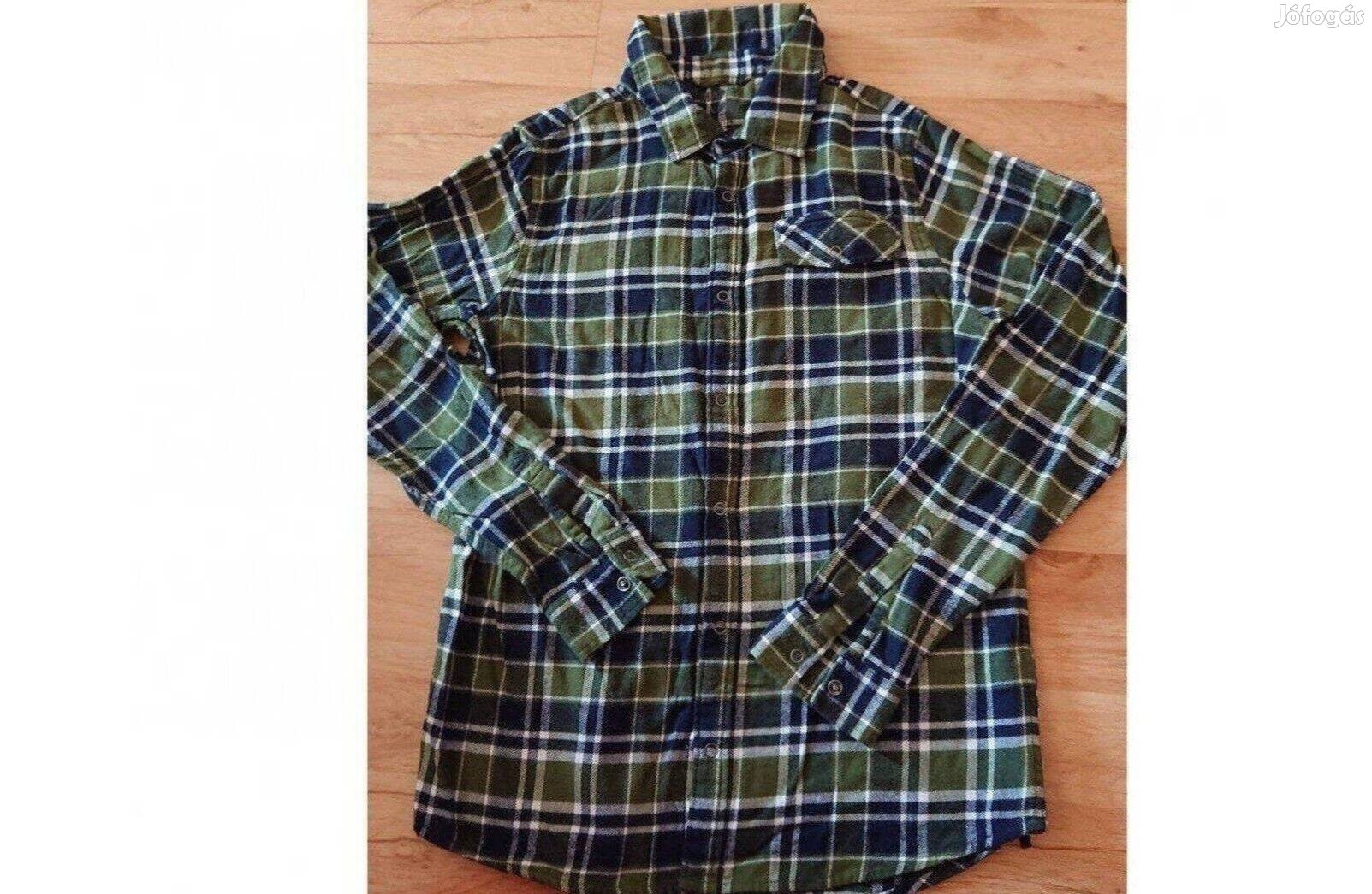 Kockás flanell ing - 170-es de mértem pontosan
