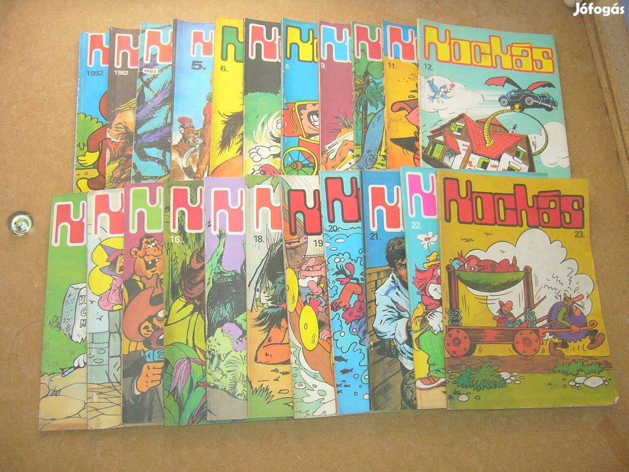 Kockás képregény 22 db