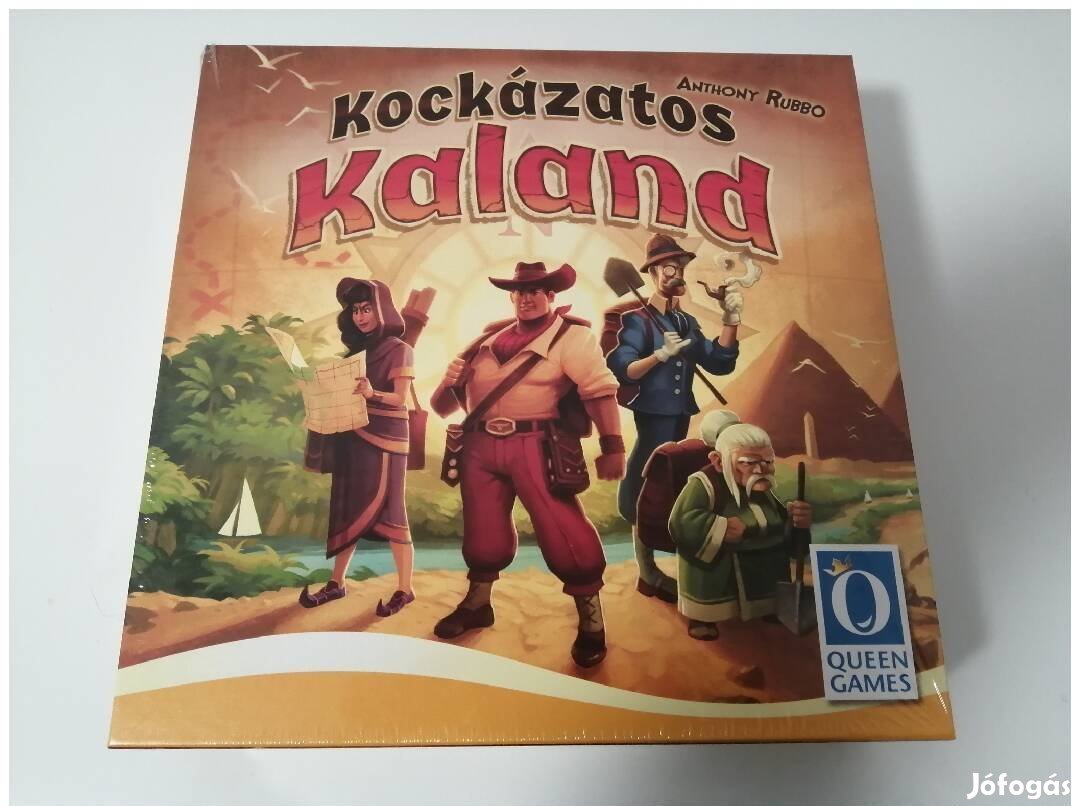 Kockázatos Kaland bontatlan társasjáték 