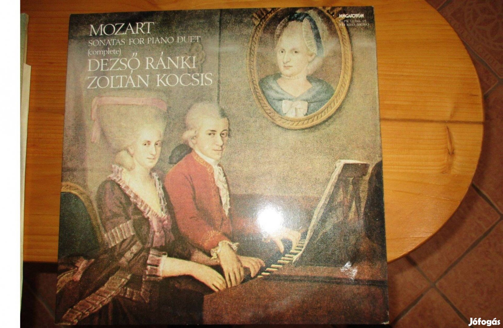 Kocsis Zoltán és Ránki Dezső dupla bakelit hanglemezek