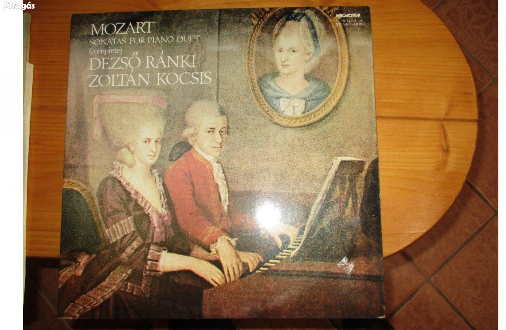 Kocsis Zoltán és Ránki Dezső dupla vinyl hanglemezek eladók