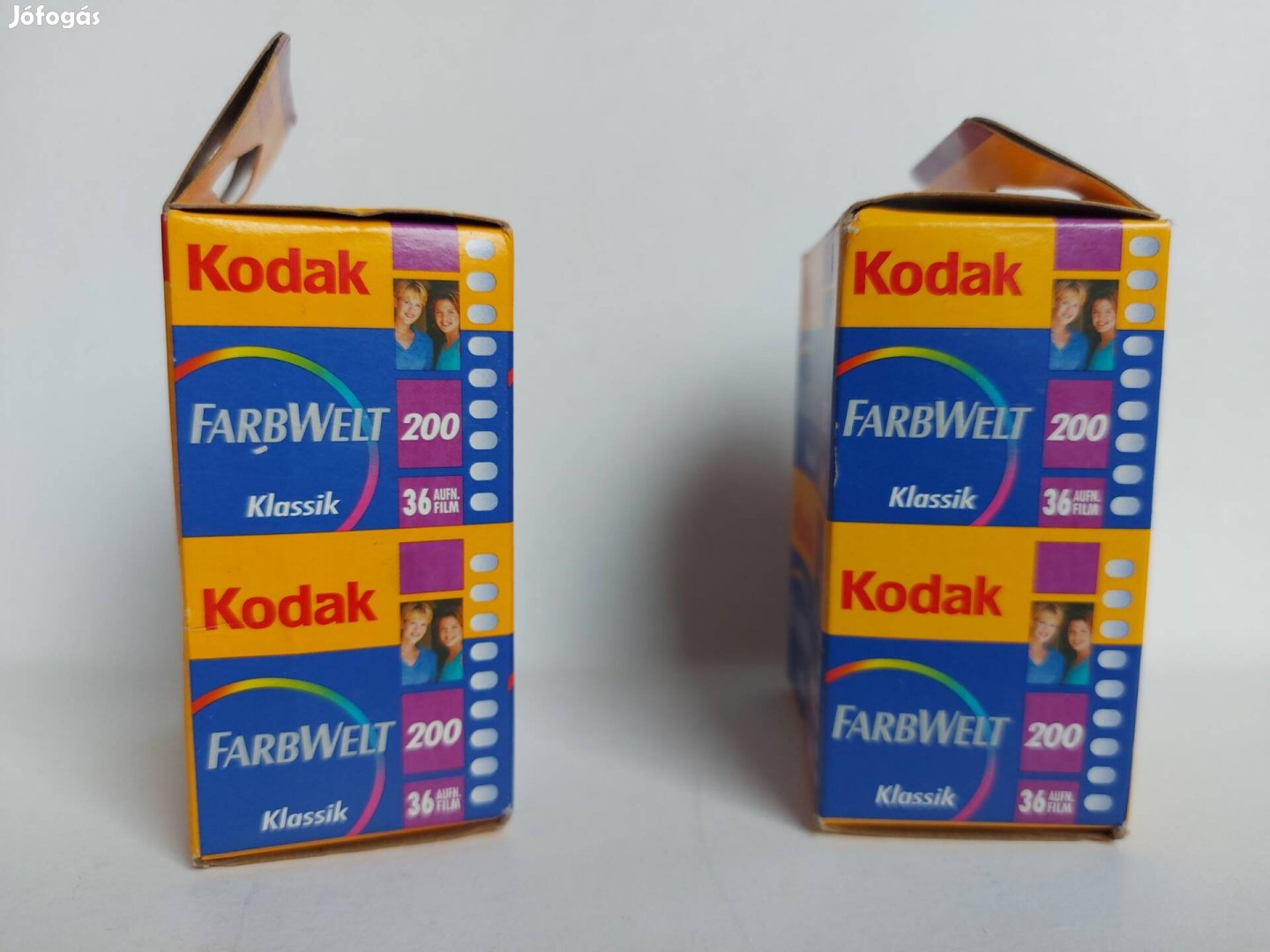 Kodak 400, színes negatív film, 24 kockás