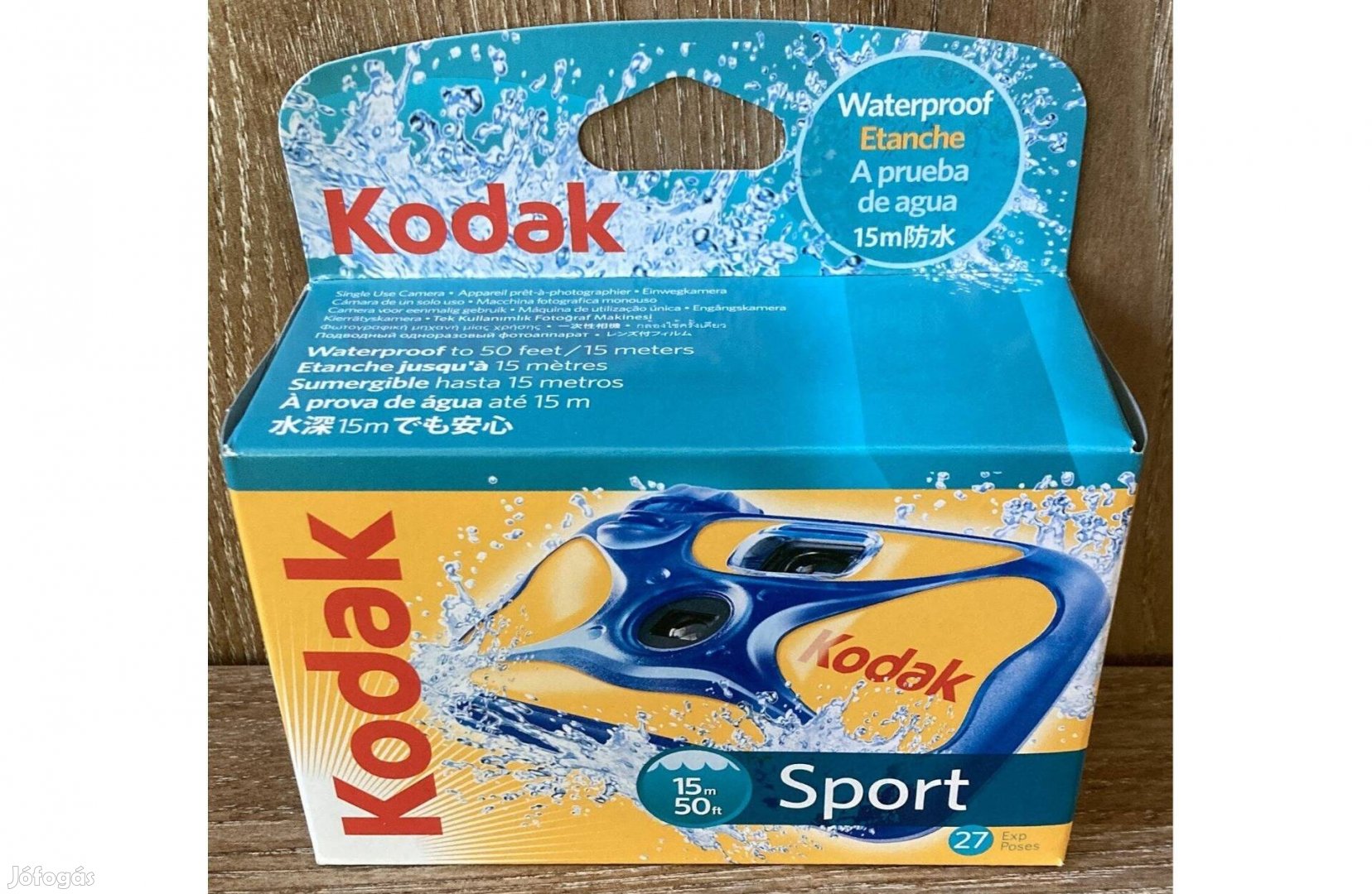 Kodak Aqua Sport eldobható, víz alatti fényképezőgép