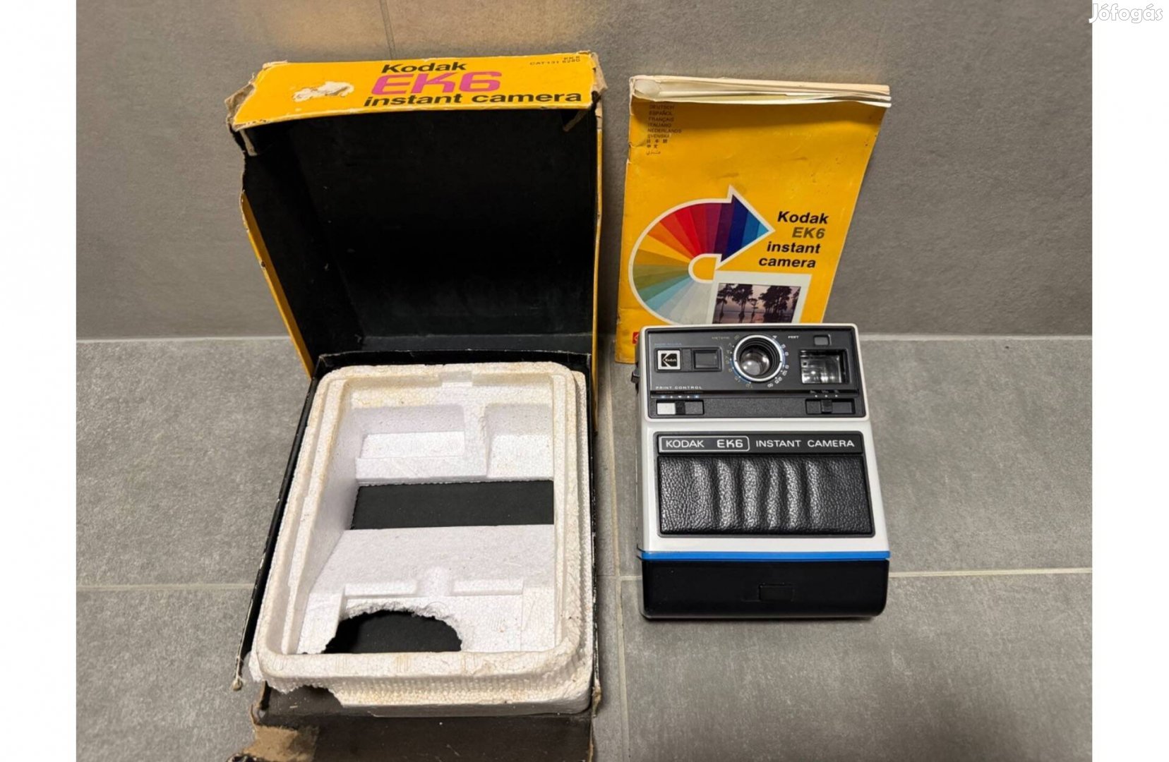 Kodak EK6 instant camera fényképezőgép