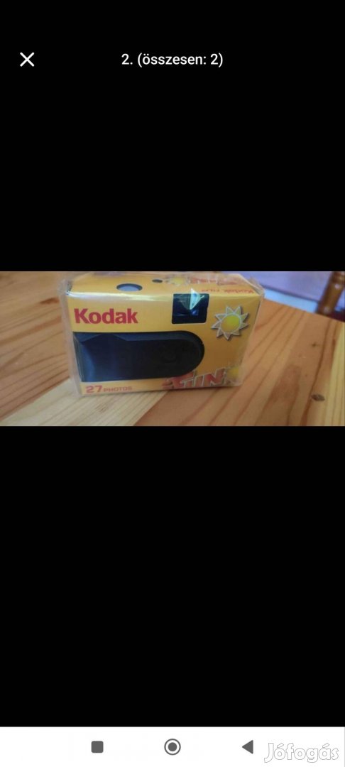 Kodak Fun bontatlan eldonható fényképezőgép