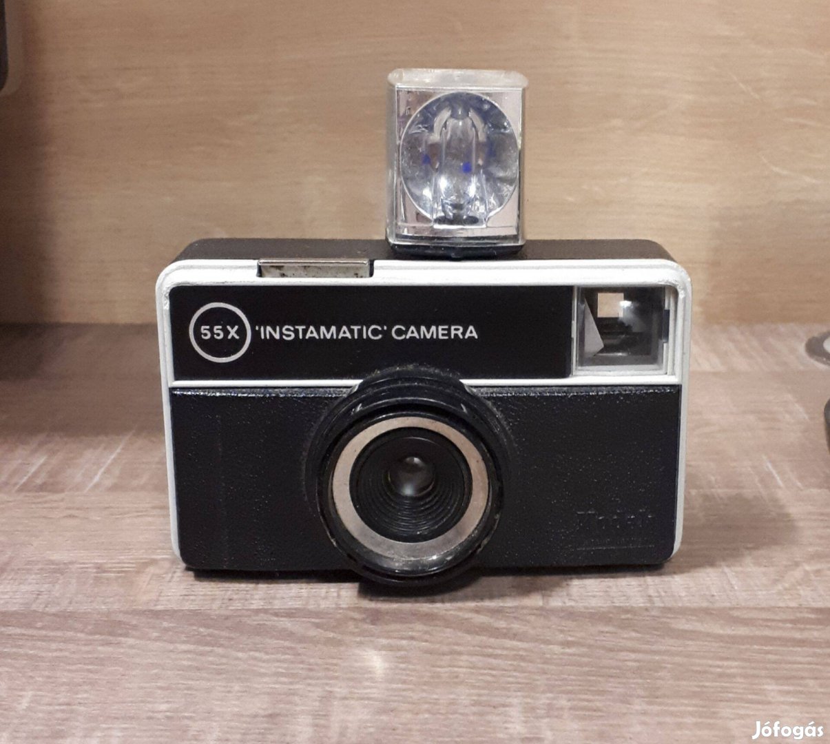 Kodak Instamatic 55x fényképezőgép vakuval