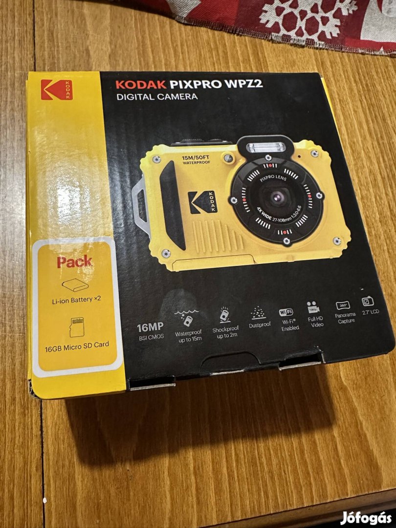 Kodak Pixpro Wpz2 fényképezőgép