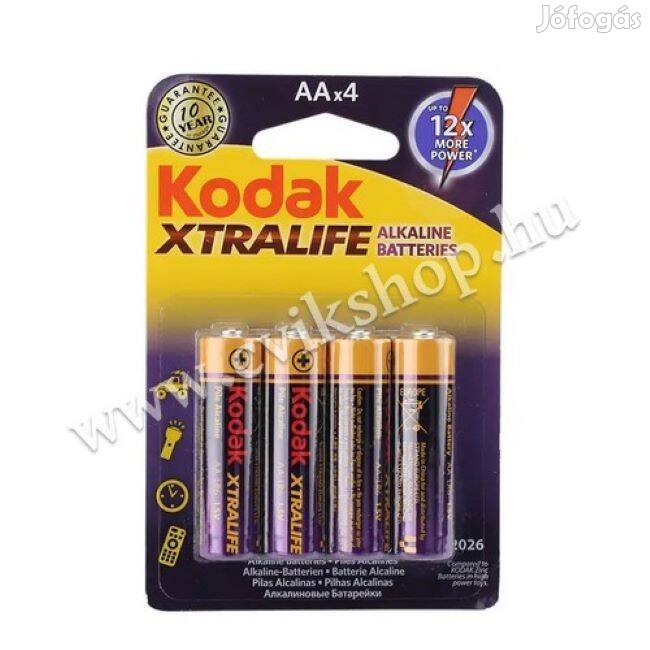 Kodak Xtralife AA alkáli elem 1,5V