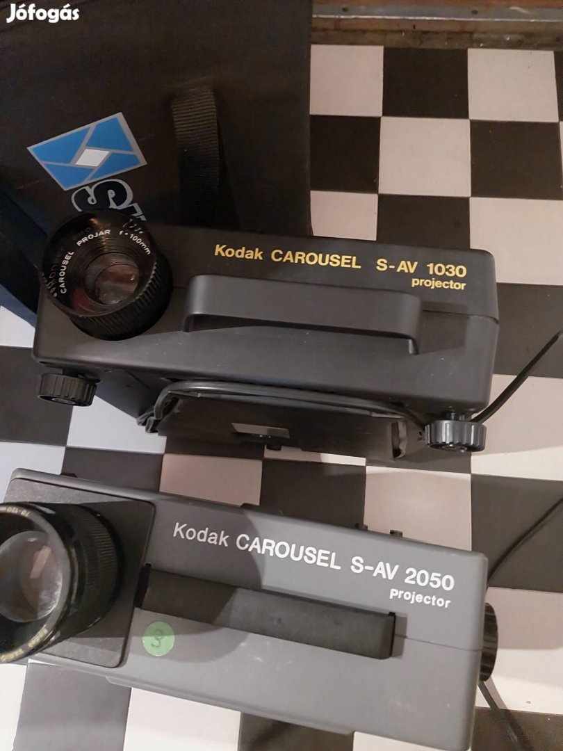 Kodak carousel táras dia vetítő projector 2db