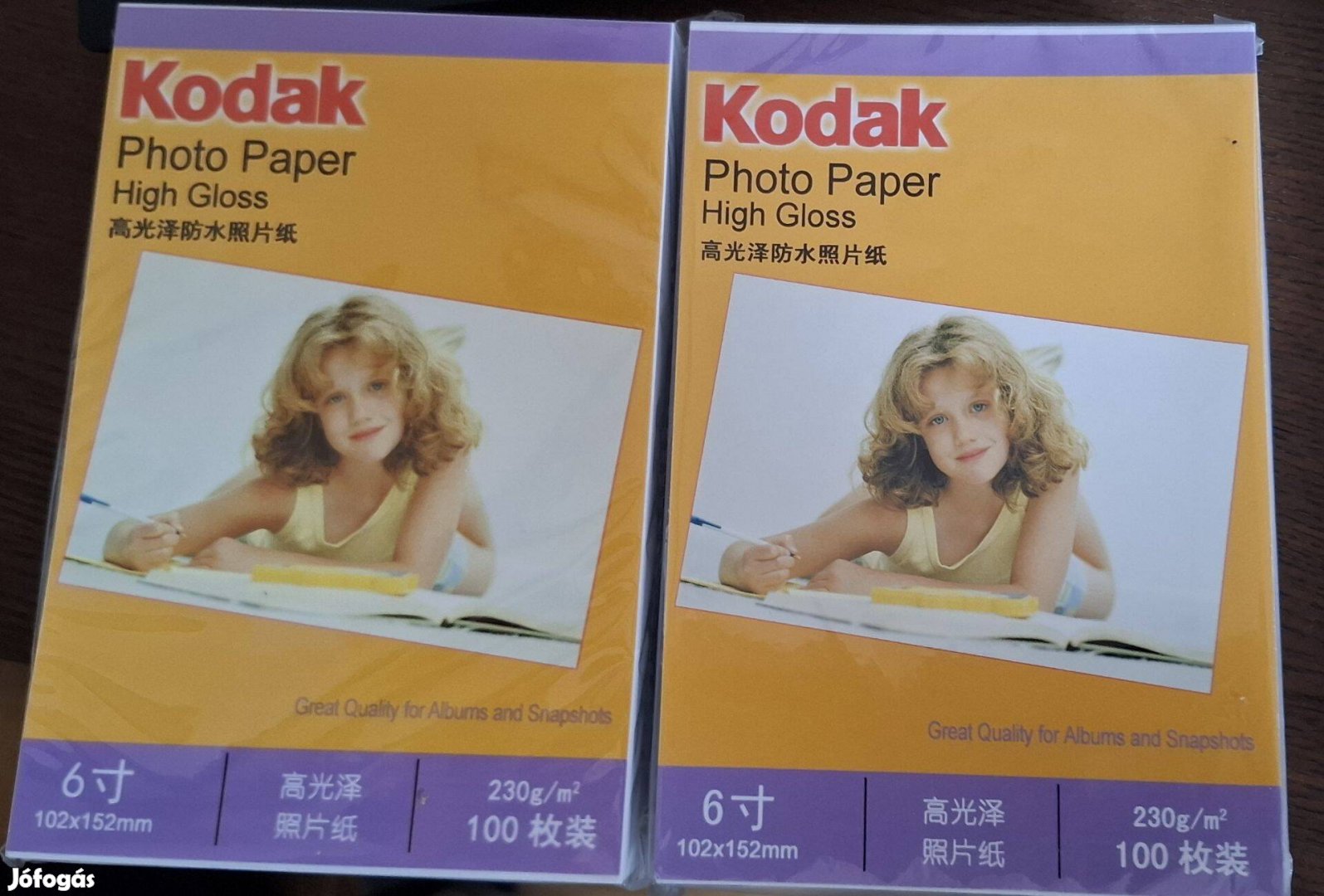 Kodak fotópapír Photo Paper High Gloss 10x15 230g 200db