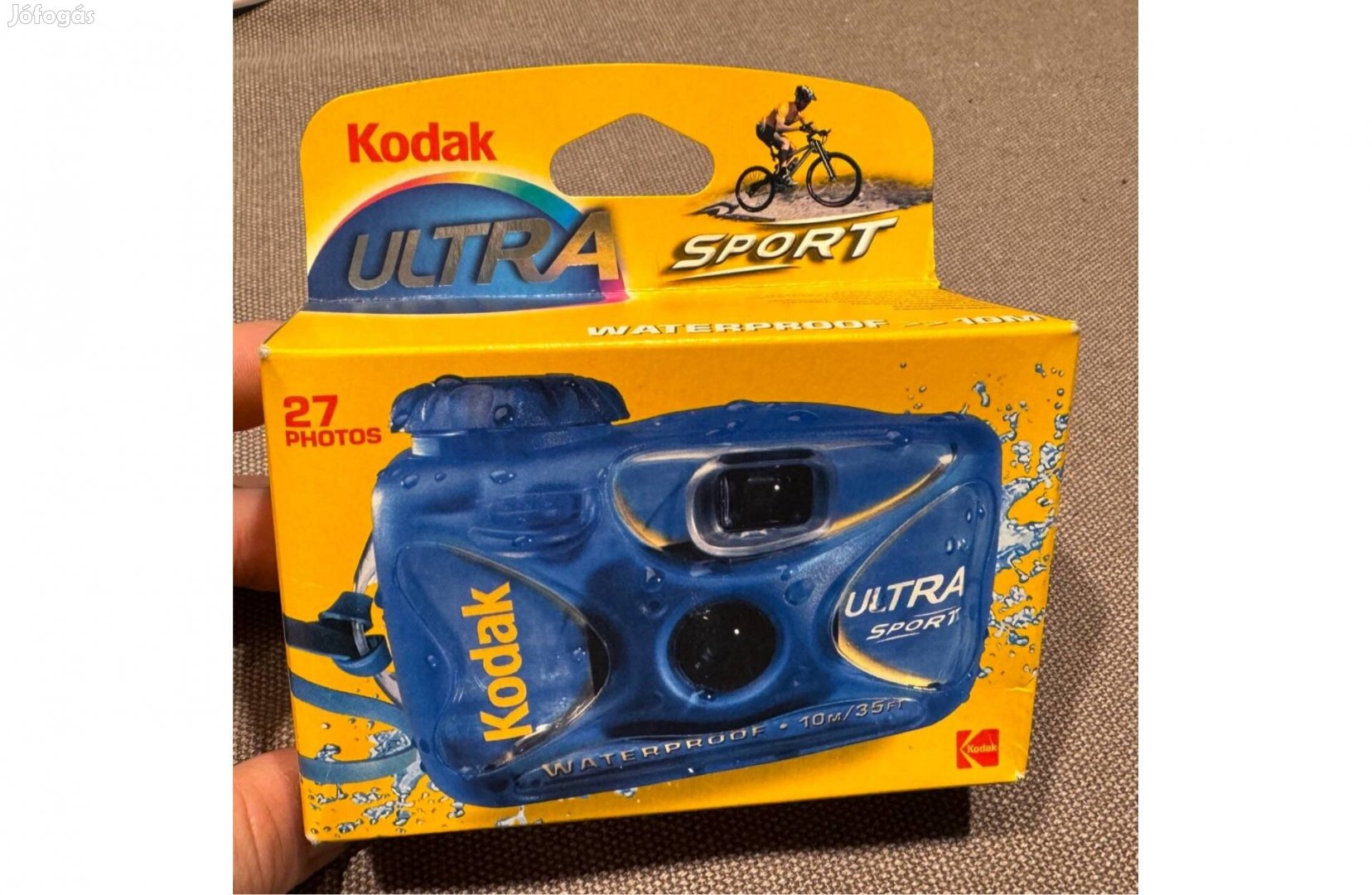 Kodak ultra sport vízálló fényképezőgép, új dobozában, filmes
