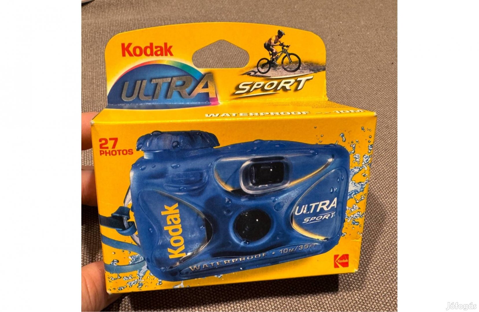 Kodak ultra sport vízálló fényképezőgép, új dobozában, filmes