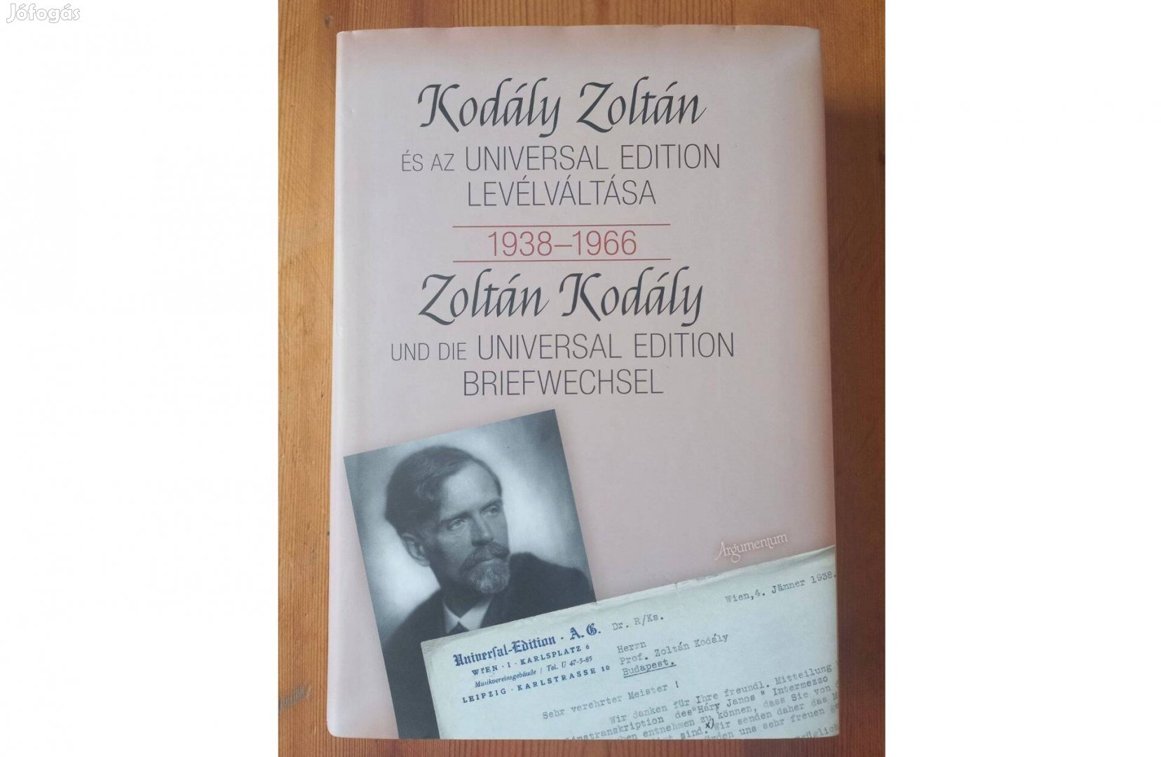 Kodály Zoltán és az Universal Edition levélváltása 1938-1966