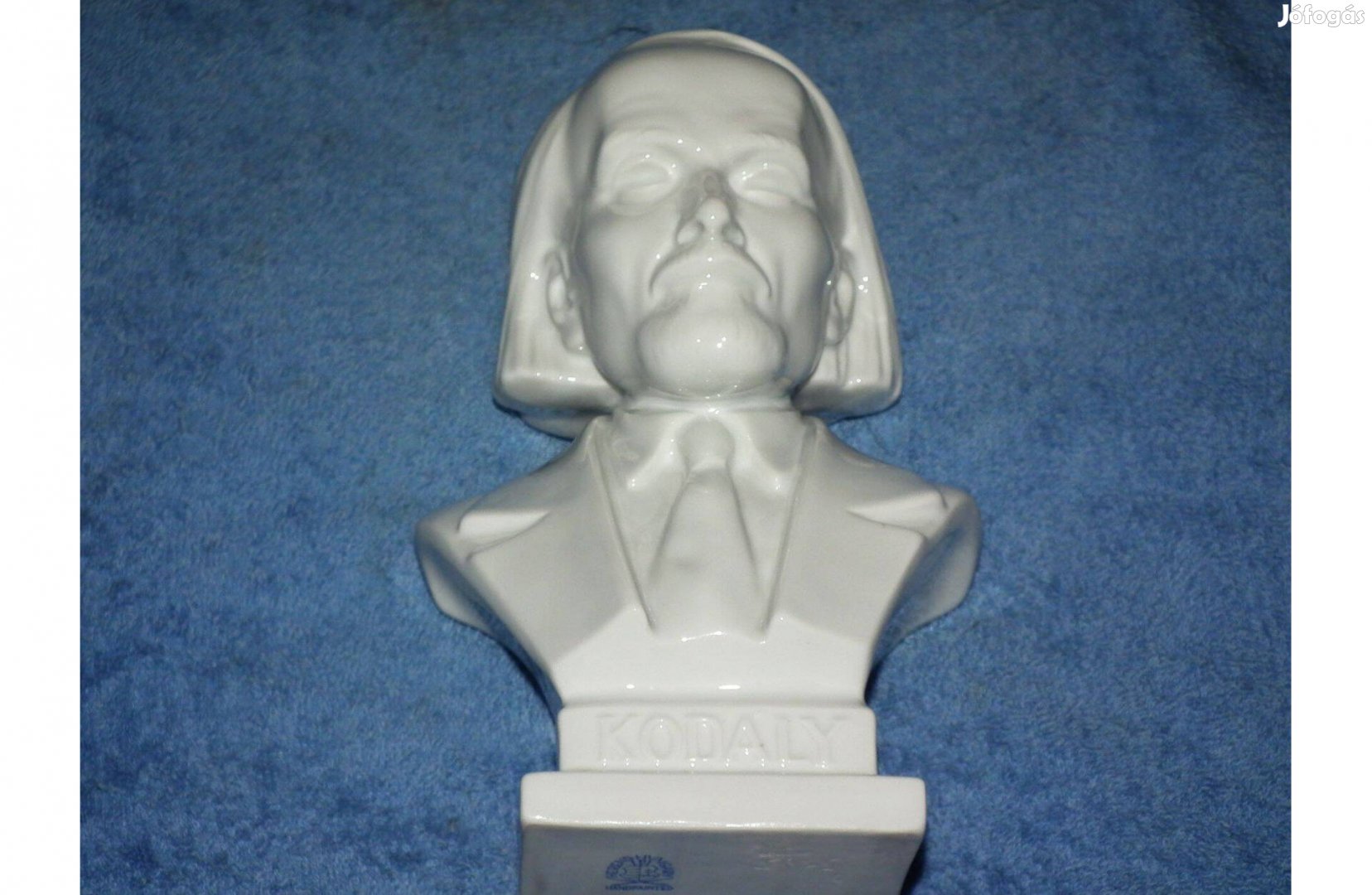 Kodály Zoltán mellszobor büszt szobor hibátlan ritka Herendi porcelán