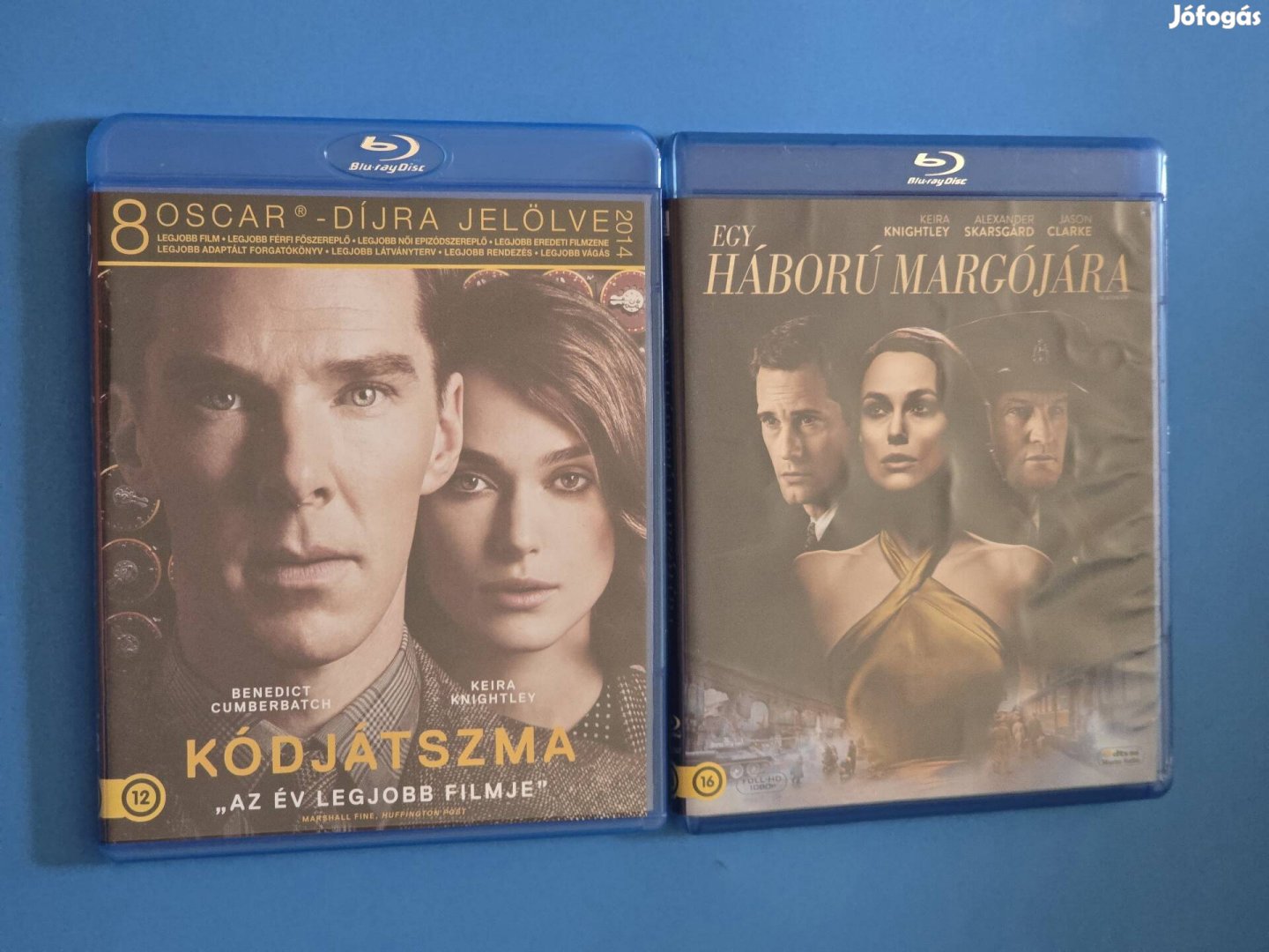 Kódjátszma és Egy háború margójára blu-ray