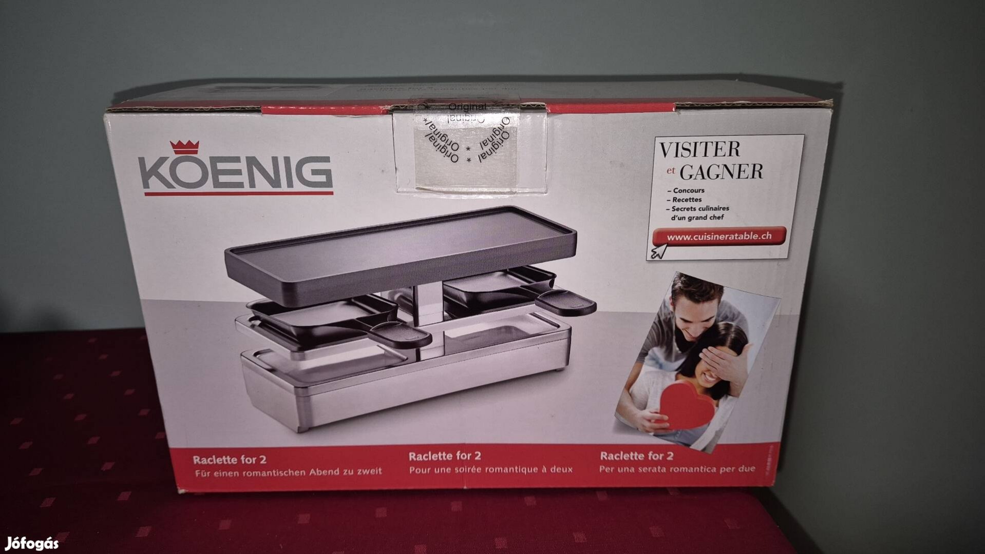 Koenig raclette elektromos grill eladó