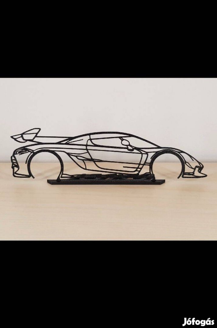 Koenigsegg Jesko asztali modell, dekoráció