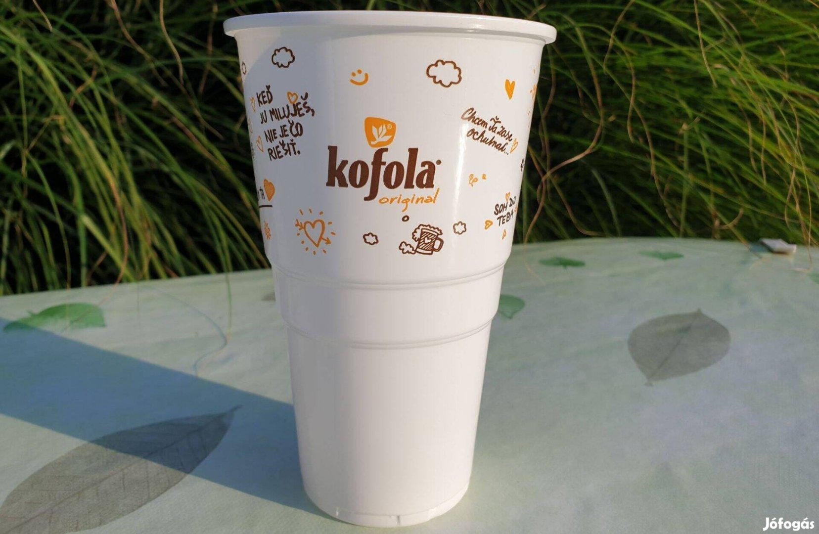 Kofola Original műanyag pohár 0,5 L / műanyagpohár / sörös poharak