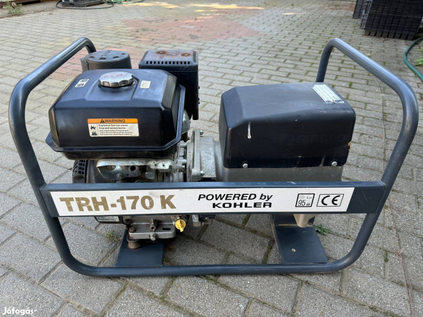 Kohler Trh-170 K aggregátor, áramfejlesztő heggesztős