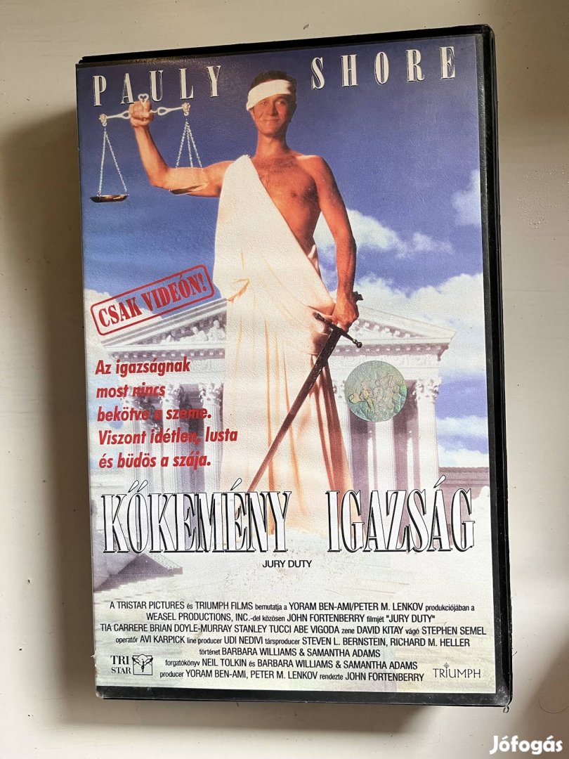 Kőkemény igazság vhs