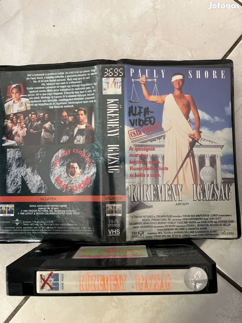 Kőkemény igazság vhs 