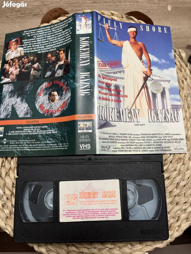 Kőkemény igazság vhs film