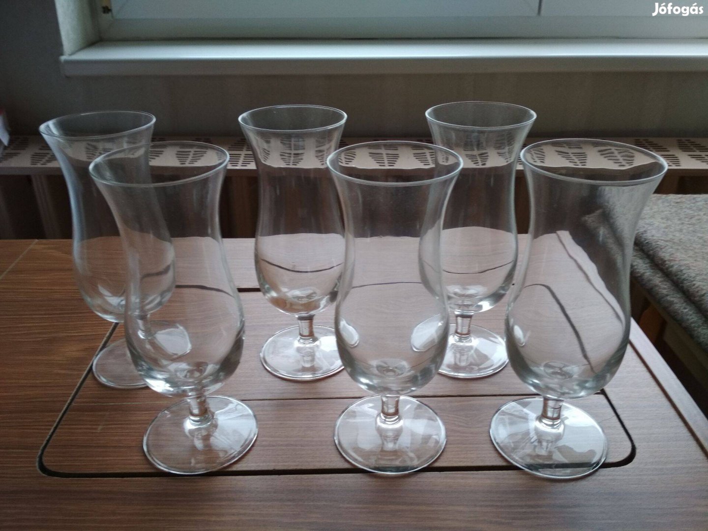 Koktélos pohár ,6 db