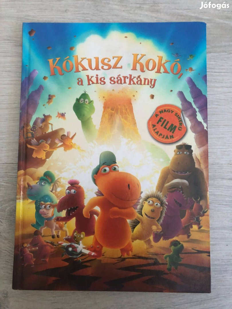Kókusz Kokó, a kis sárkány (Sárkányok szigete) - újszerű gyerek könyv