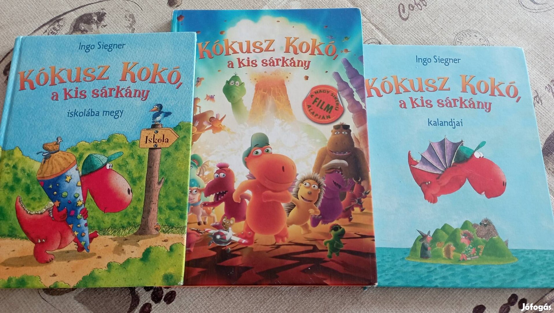 Kókusz Koko könyvek.