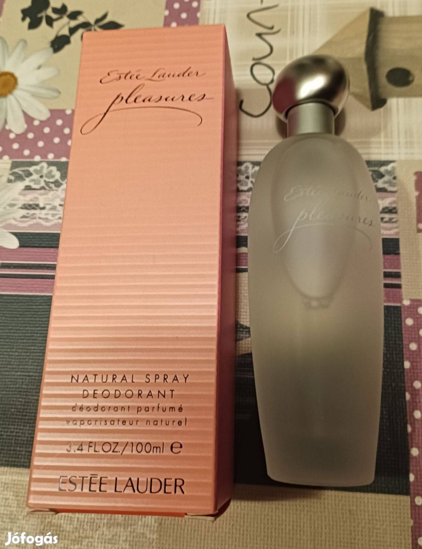 Kölni Estée Lauder-Pleasures-Deodorant Natural Spray 100 ml Új parfüm