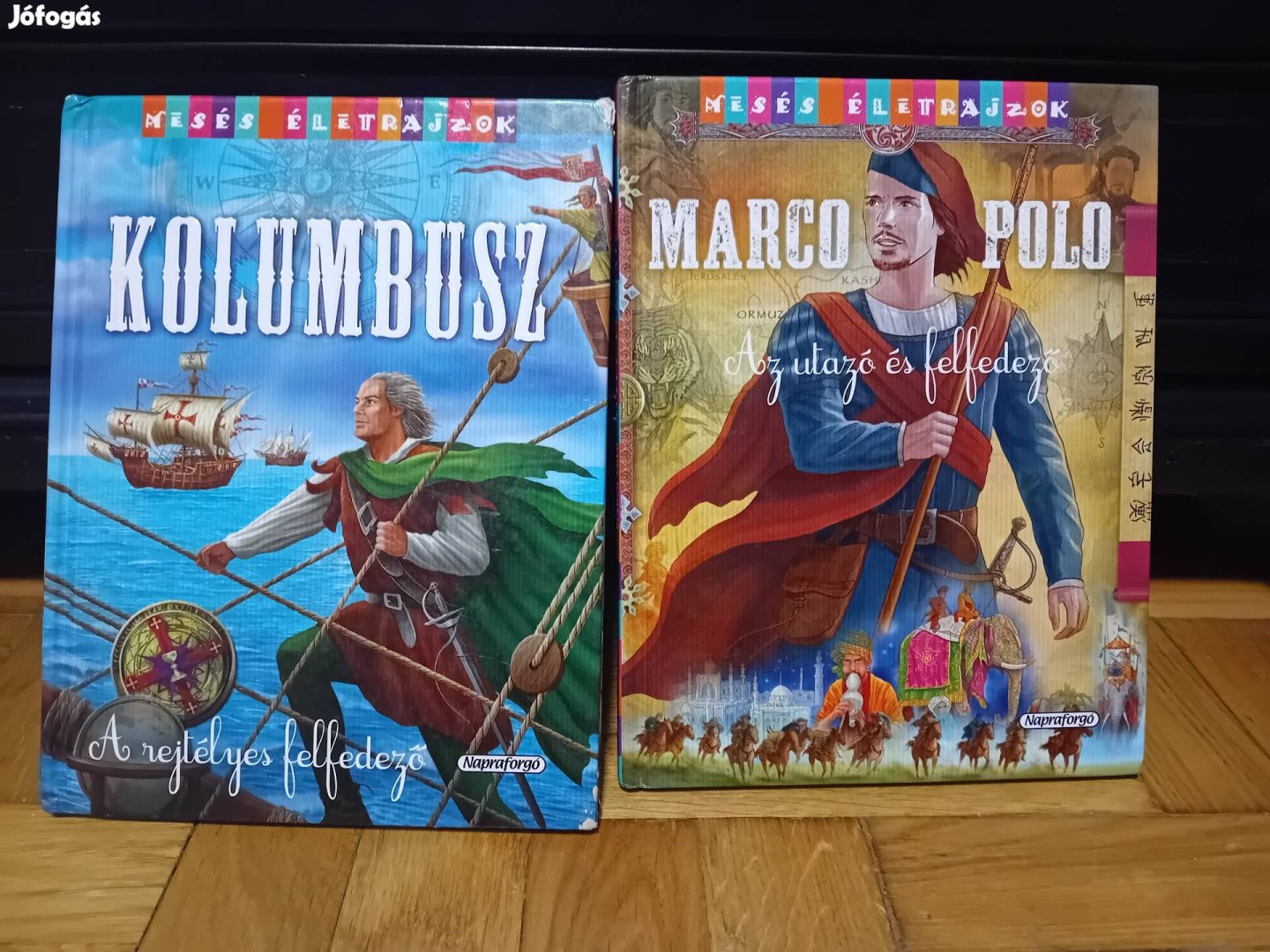 Kolombusz Marco Polo ismeretterjesztő könyv gyerekeknek