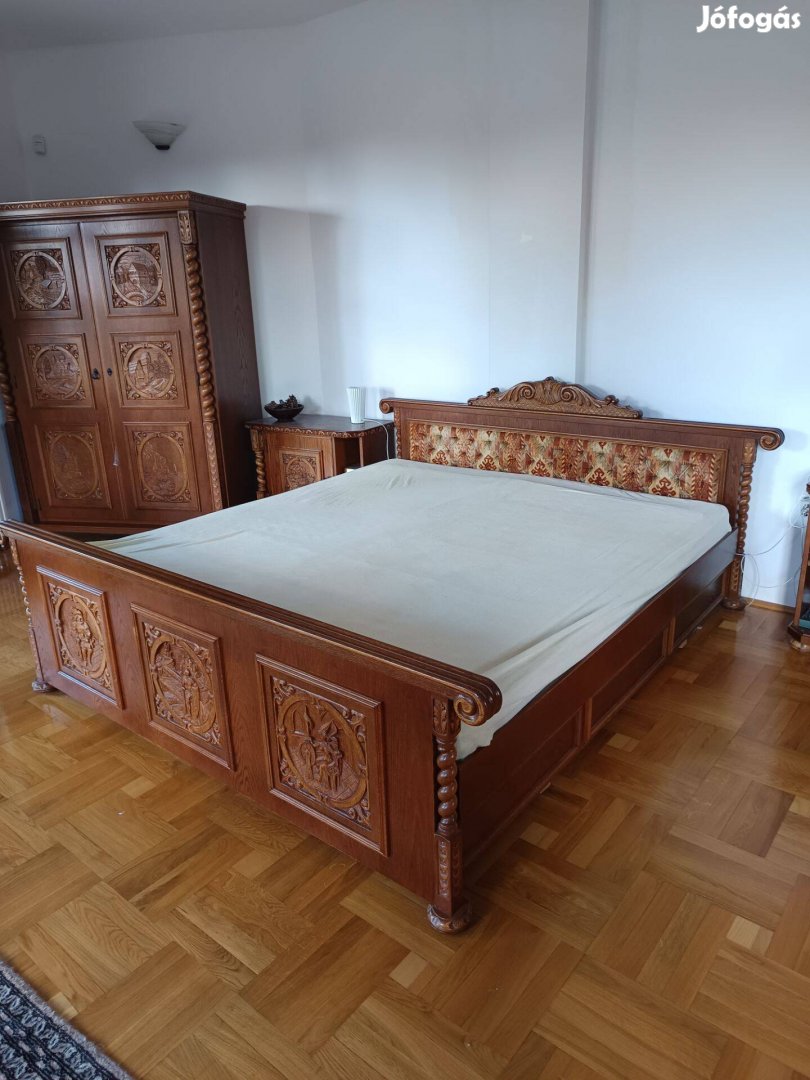 Koloniál franciaágy eladó!