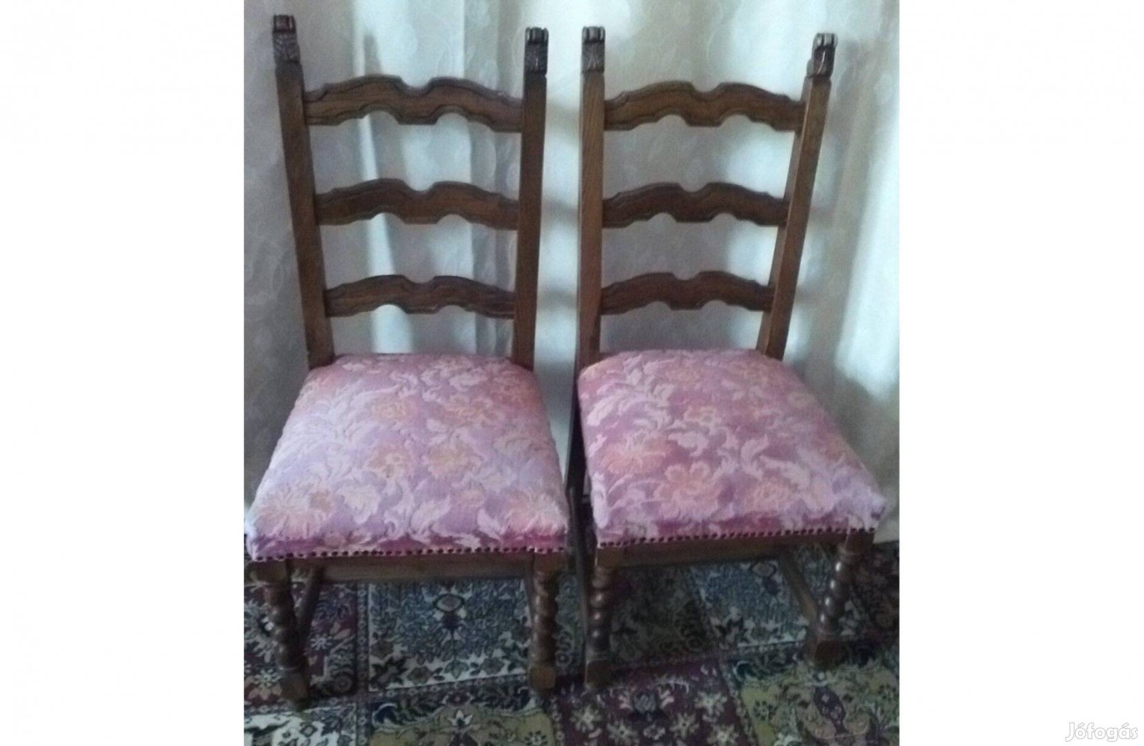 Koloniál szék 2 db