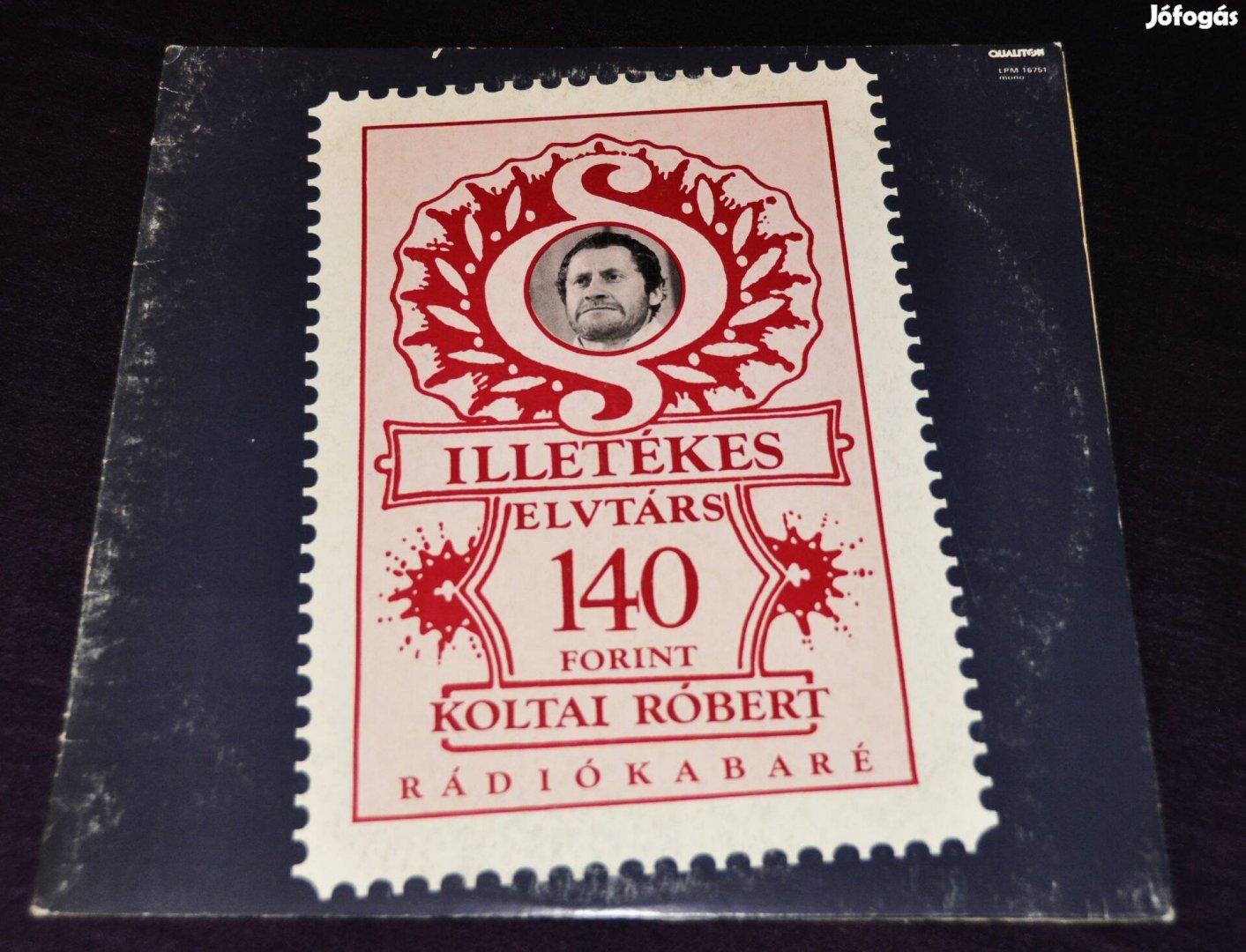 Koltai Róbert Illetékes elvtárs c. bakelit LP