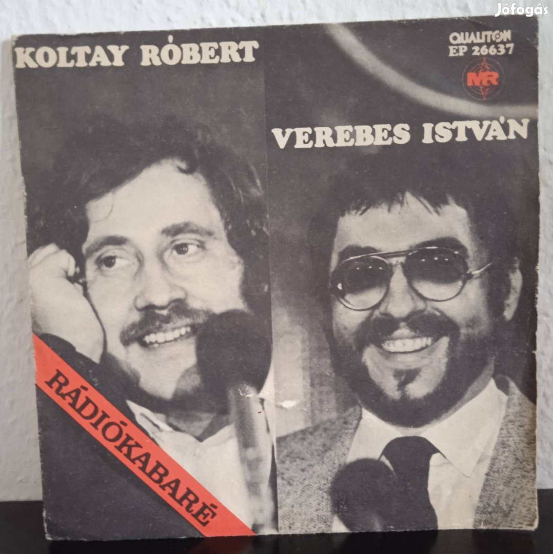 Koltay Róbert - Verebes István - Rádiókabaré -bakelit lemez eladó 