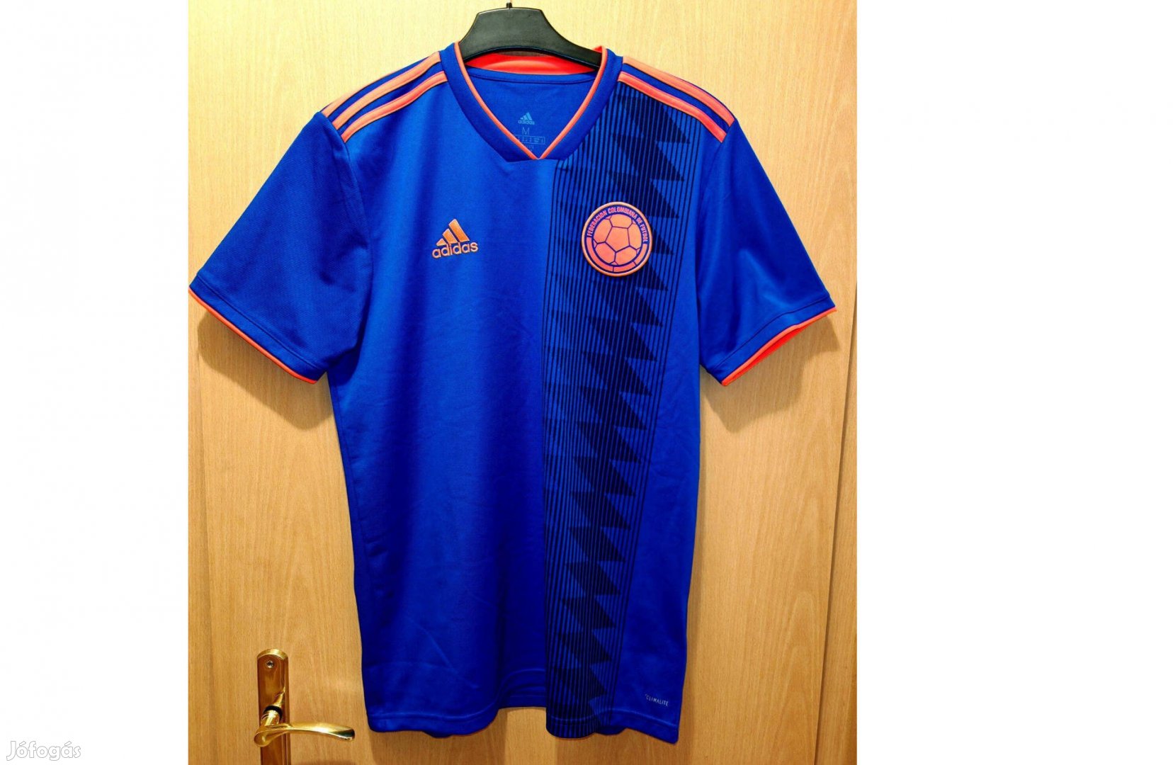 Kolumbia eredeti adidas 2018-19 kék mez (M-es)