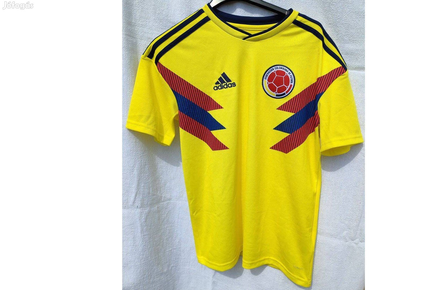 Kolumbia válogatott eredeti adidas sárga gyerek mez (L, 164)