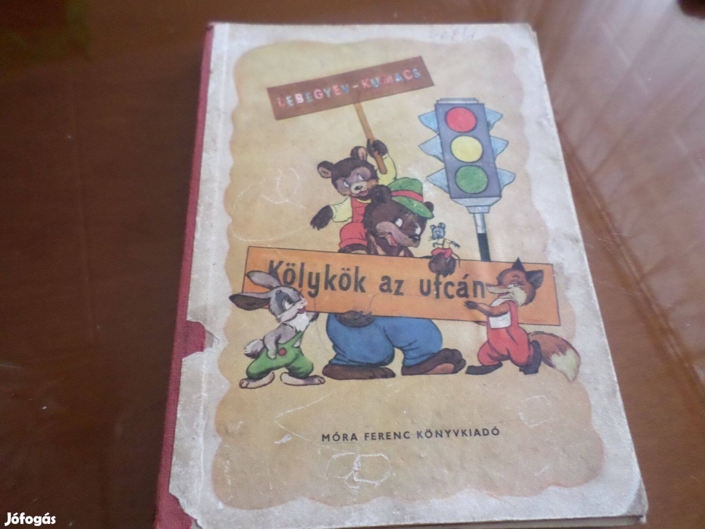 Kölykök az utcán, Lebegyev - Kumacs 1959 Ritka! Antik! Gyermekkönyv