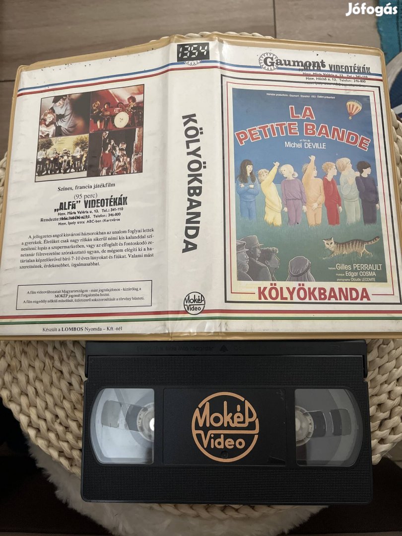 Kölyökbanda vhs mokép