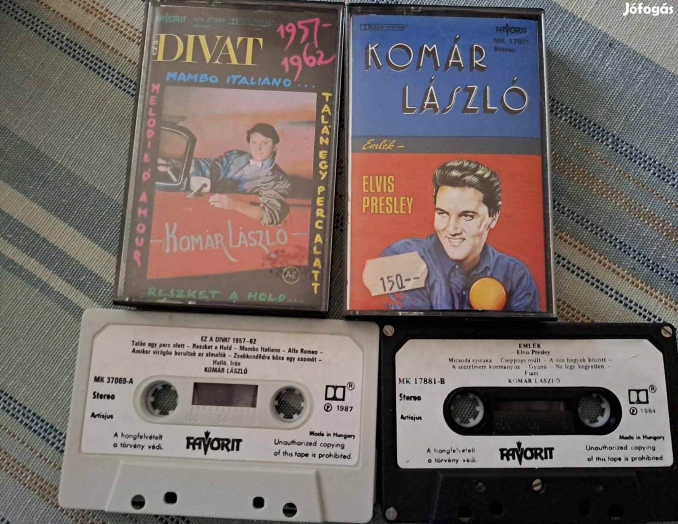 Komár László - Ez a divat és Emlék Elvis Presley kazetta