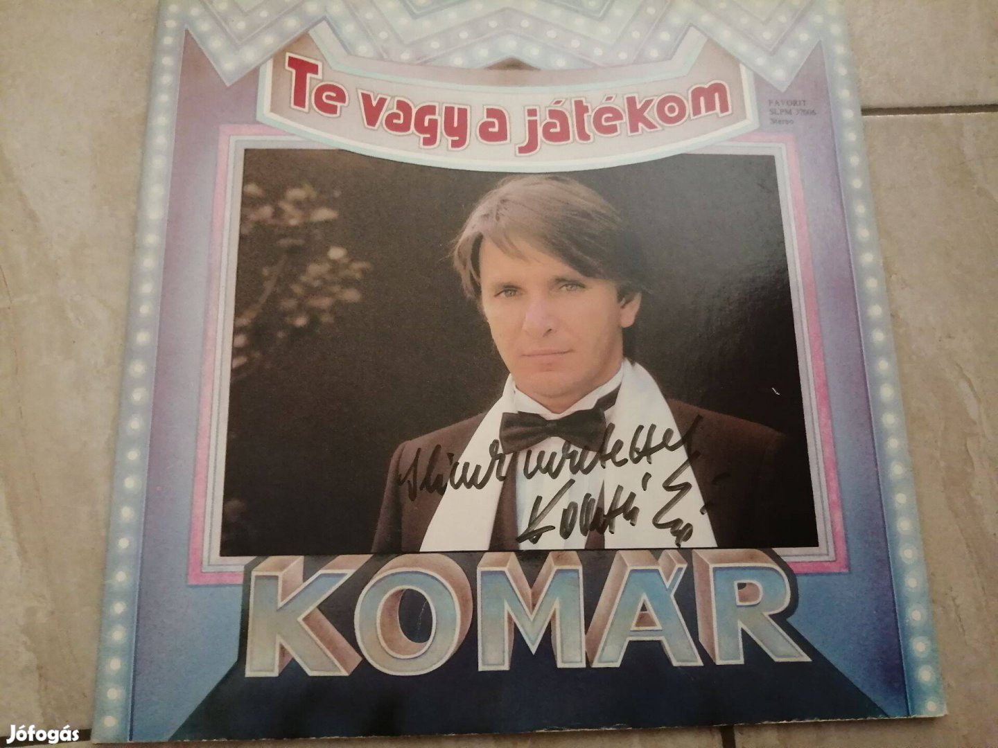 Komár László - bakelit lemez