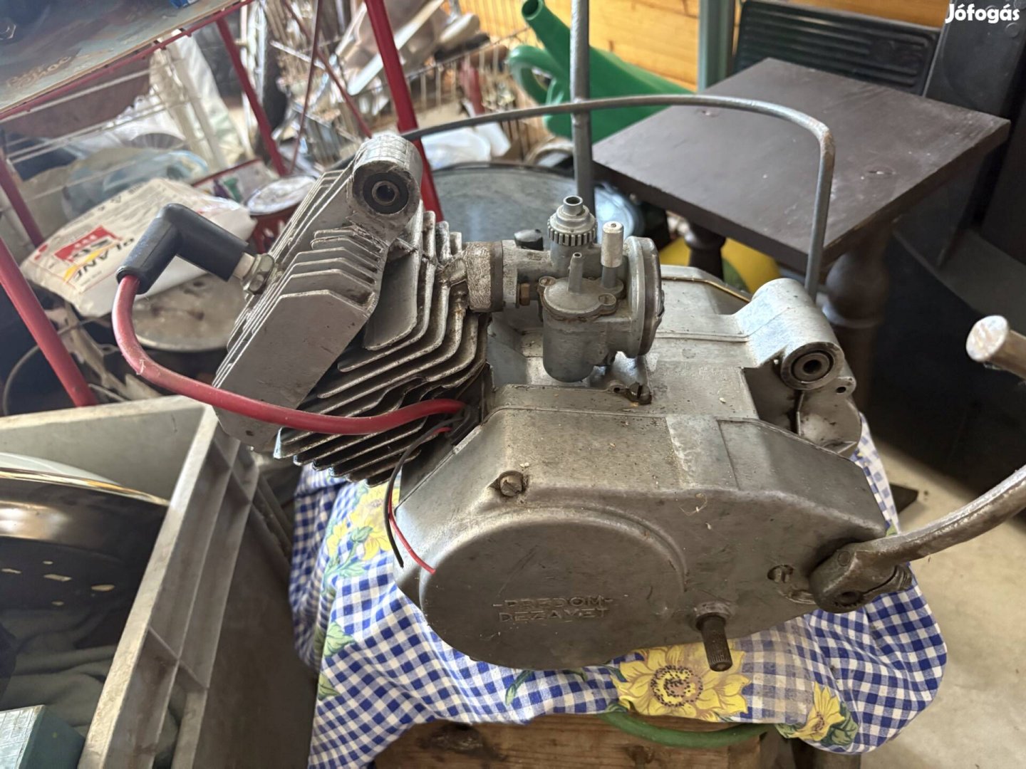 Komár moped motorblokk