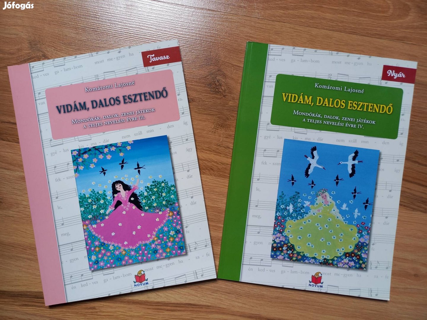 Komáromi Lajosné Vidám dalos esztendő Tavasz, Nyár kötete